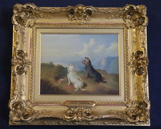 Paul Jones (fl.1855-1888) The Chase & After The Chase 8 x 10in.